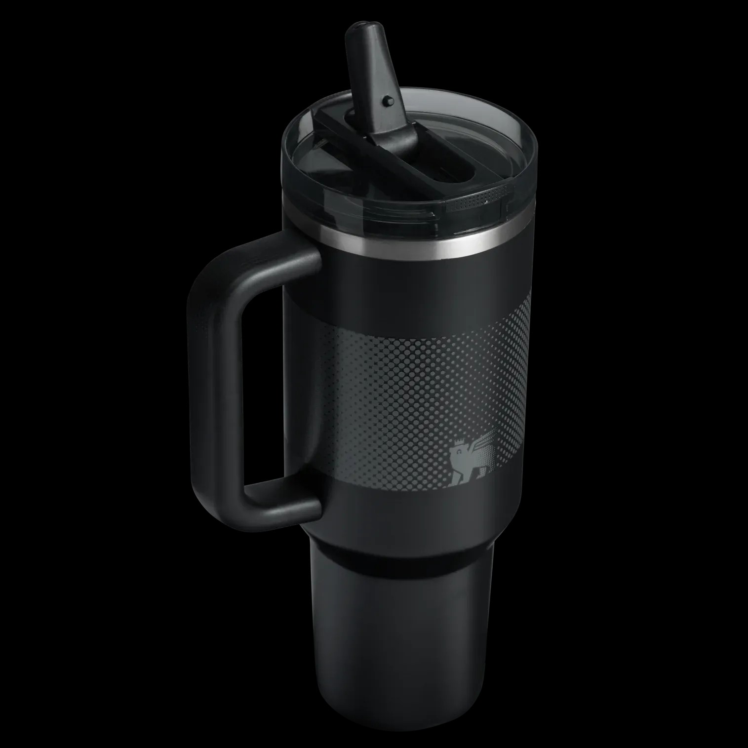 Stanley Quencher Protour Flip Straw Tumbler 'Black Fade' - HypeFly India View 2