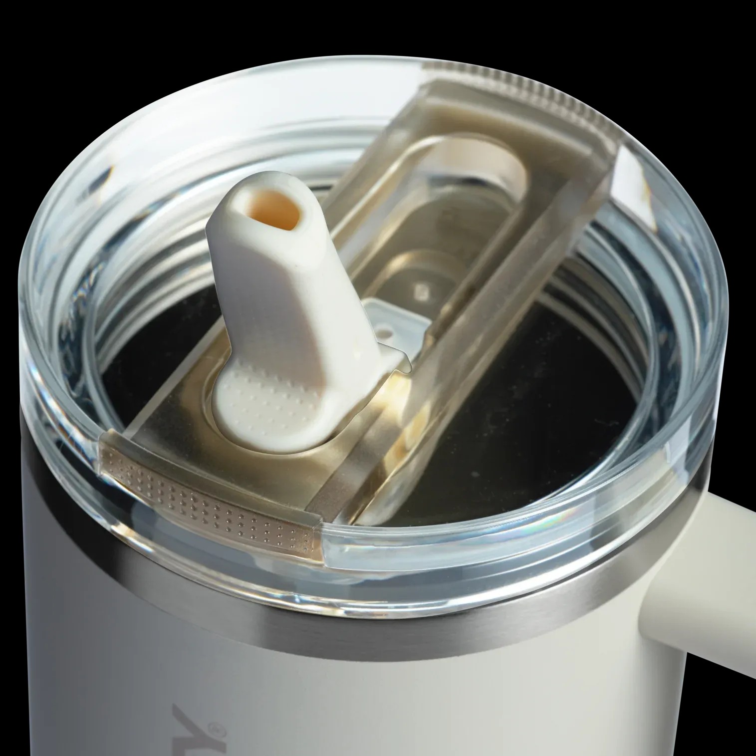 Stanley Quencher Protour Flip Straw Tumbler 'Cream' - HypeFly India View 3