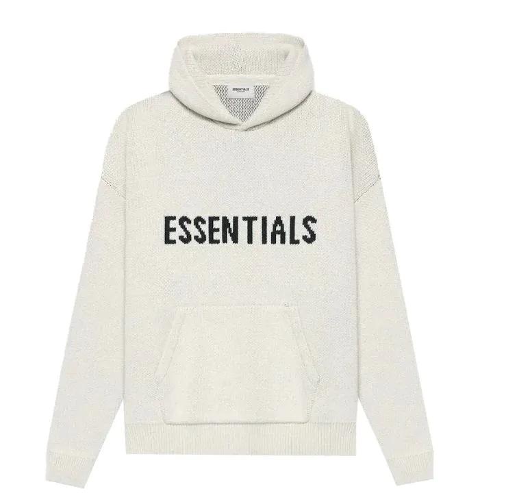 Buy Fog Essentials Knit Hoodie Goat Moss now Hype Fly India