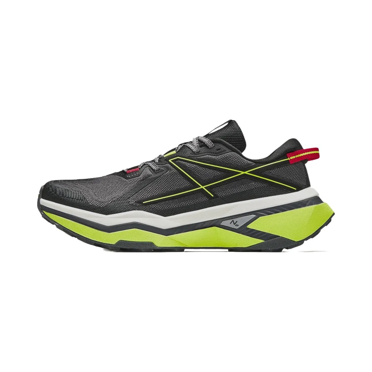 Anta Mens Saker Black/Green - HypeFly India View 2