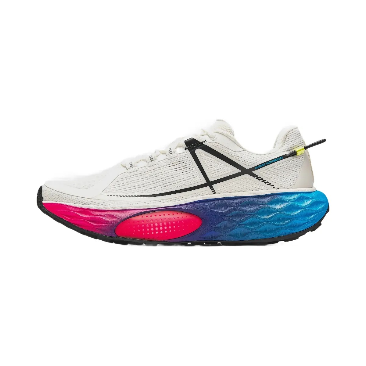 Anta Mens Wind Wander White/Red/Blue - HypeFly India View 1