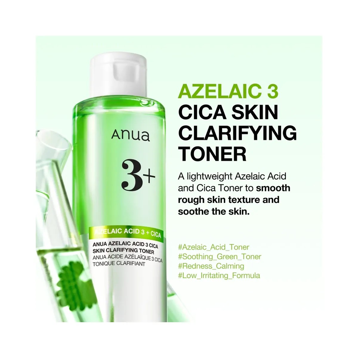 ANUA Azelaic Acid 3 Cica Skin Clarifying Toner - HypeFly India View 2