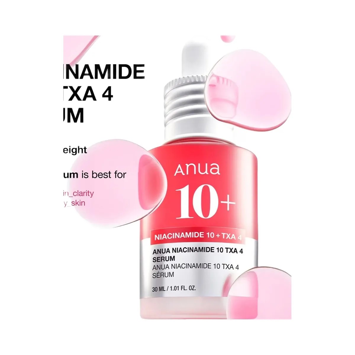 ANUA Niacinamide 10 TXA 4 Serum for Brightening and Dark Spots - HypeFly India View 2