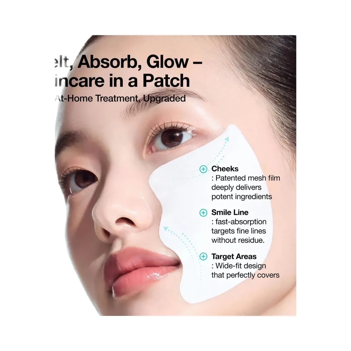ANUA PDRN Collagen Melting Patch For Glass Skin - HypeFly India View 5