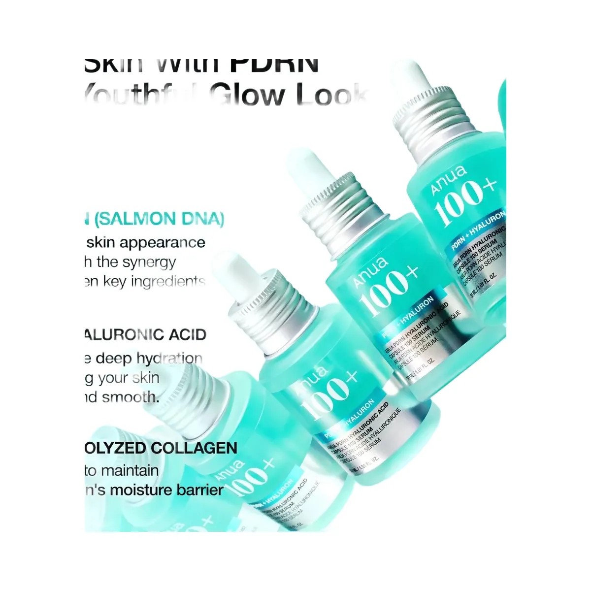 ANUA PDRN Hyaluronic Acid Capsule 100 Serum - HypeFly India View 3