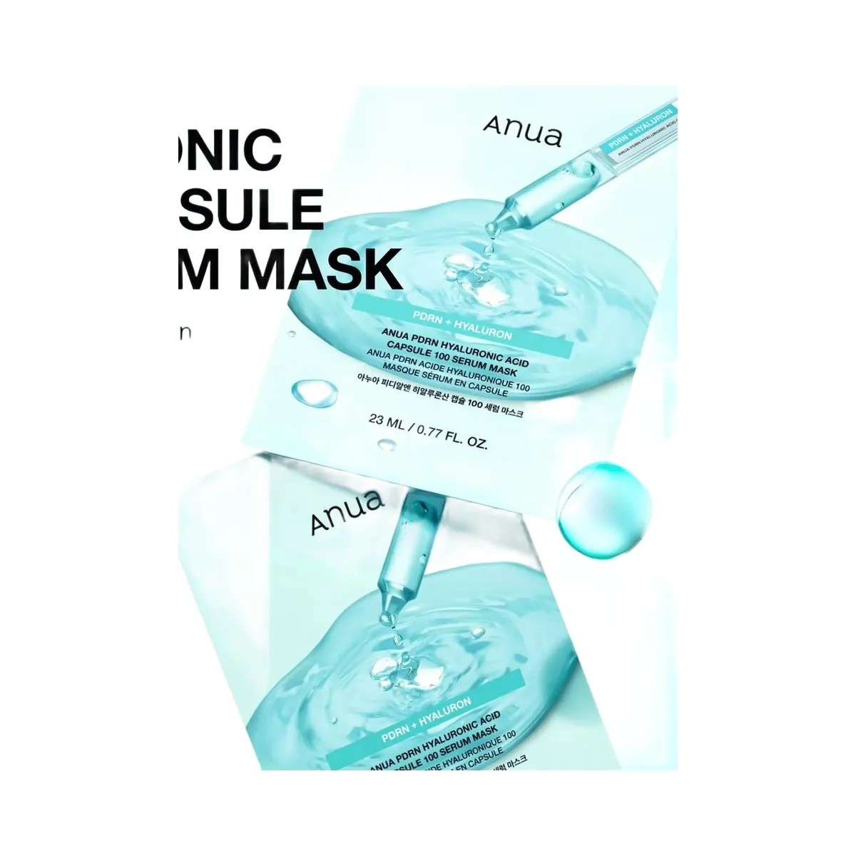 ANUA PDRN Hyaluronic Acid Capsule 100 Serum Mask - HypeFly India View 3