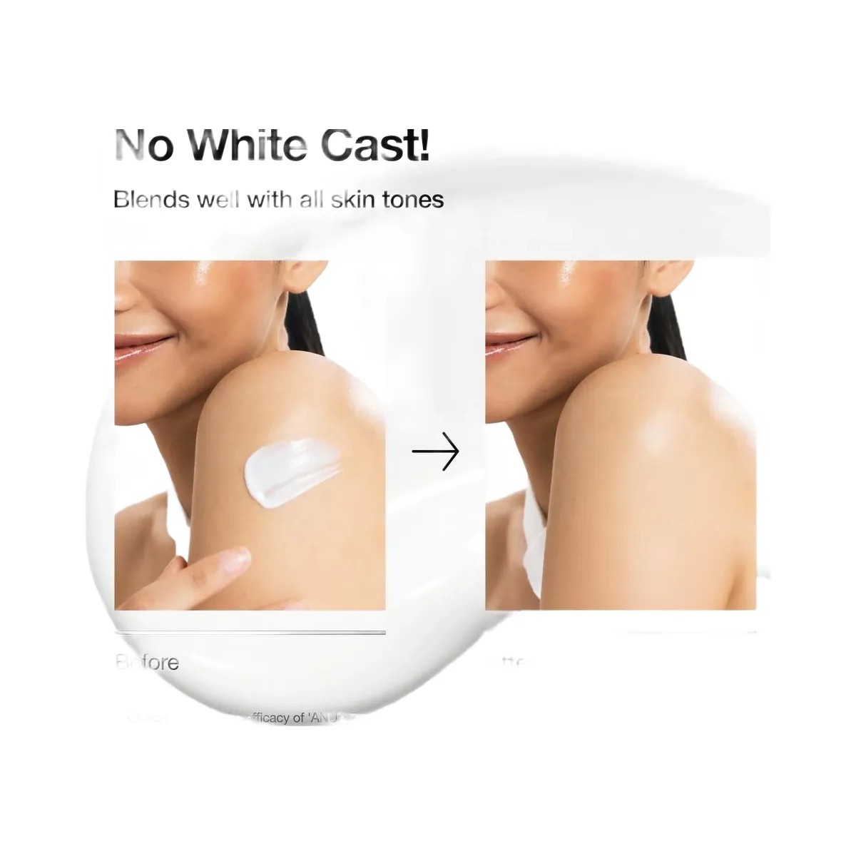 ANUA Zero-Cast Moisturizing Finish Sunscreen - HypeFly India View 5