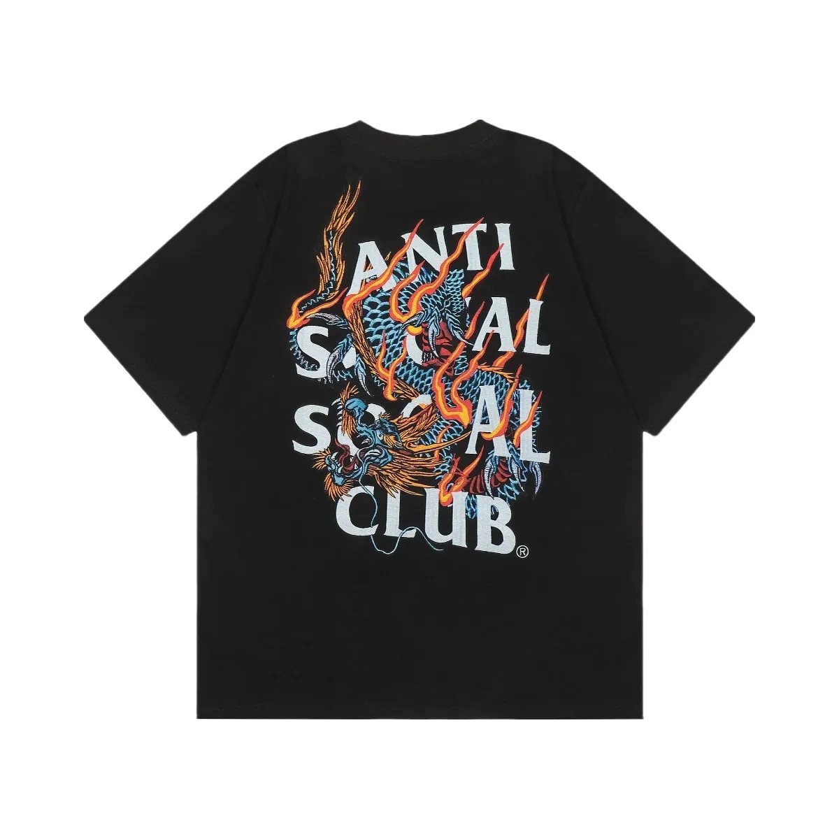 Assc Anti Social Social Club Chinese Dragon Tshirt - HypeFly India View 1
