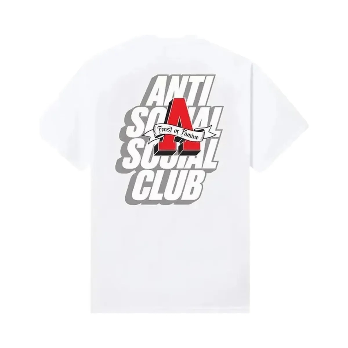 Assc Anti Social Social Club Two Tone T-Shirt White - HypeFly India View 1