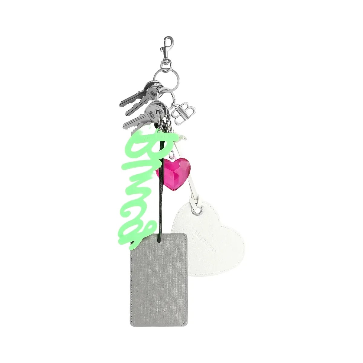 Balenciaga Aki Charm / Keychain - HypeFly India View 2