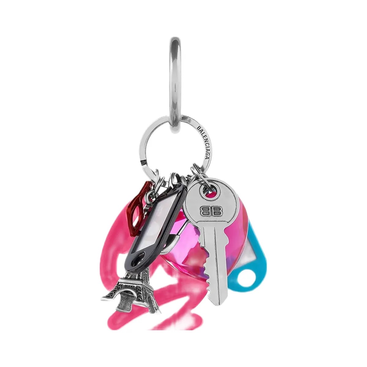 Balenciaga Charm / Keychain Hourglass Soft Big Souvenirs - HypeFly India View 1