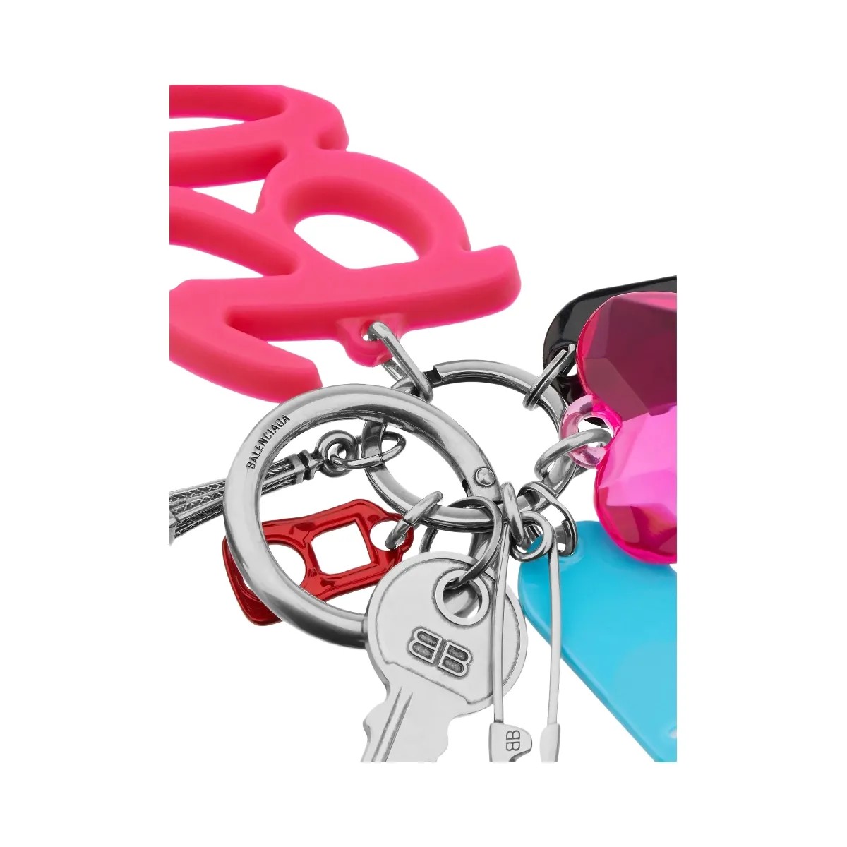 Balenciaga Charm / Keychain Hourglass Soft Big Souvenirs - HypeFly India View 3