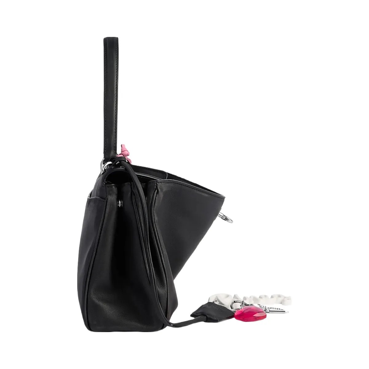 Balenciaga Rodeo Small Handbag Used Effect with One Charm - HypeFly India View 5