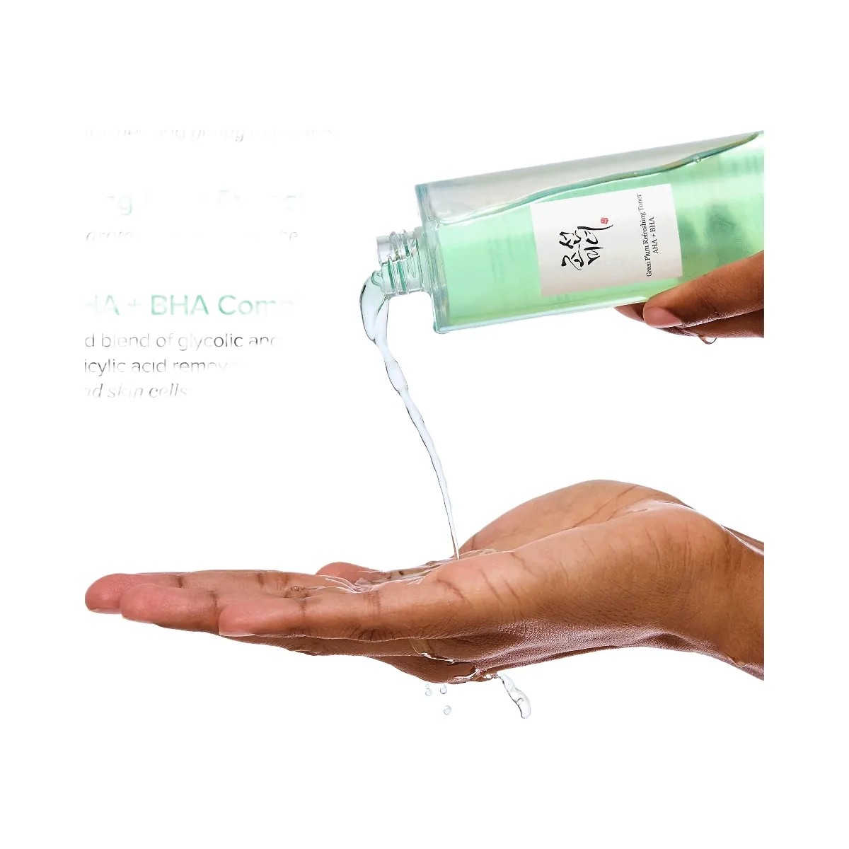 Beauty of Joseon Green Plum Refreshing Toner: AHA + BHA - HypeFly India View 4