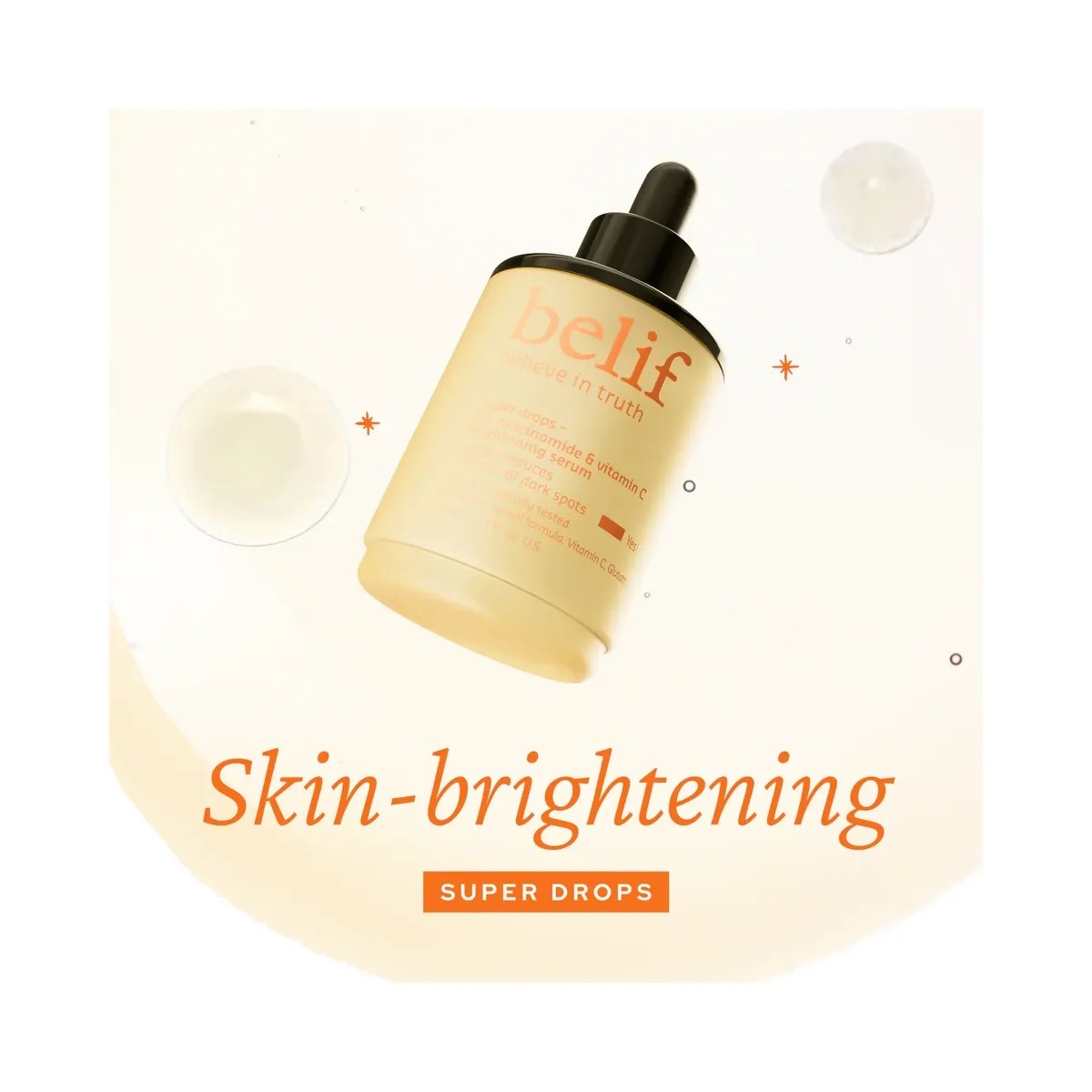 belif Super Drops 5% Niacinamide and Vitamin C Brightening Serum - HypeFly India View 2