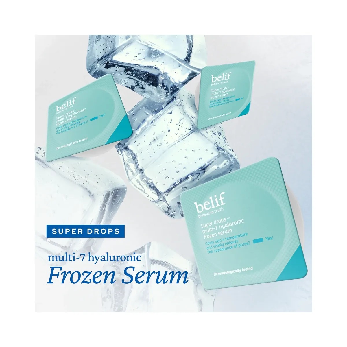 belif Super Drops Multi-7 Hyaluronic Frozen Serum - HypeFly India View 2