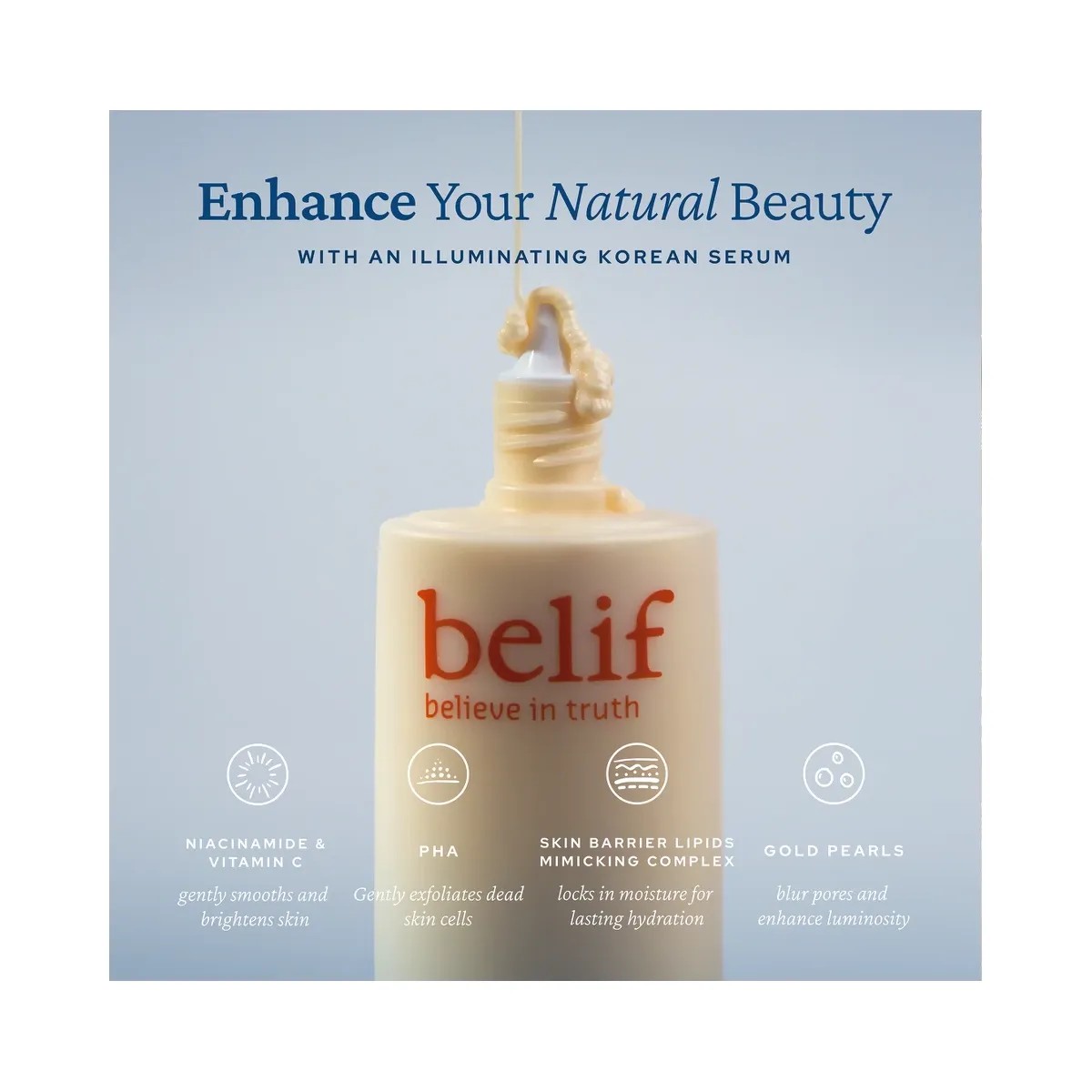 belif Super Drops Niacinamide and Vitamin C Golden Glow Serum - HypeFly India View 6