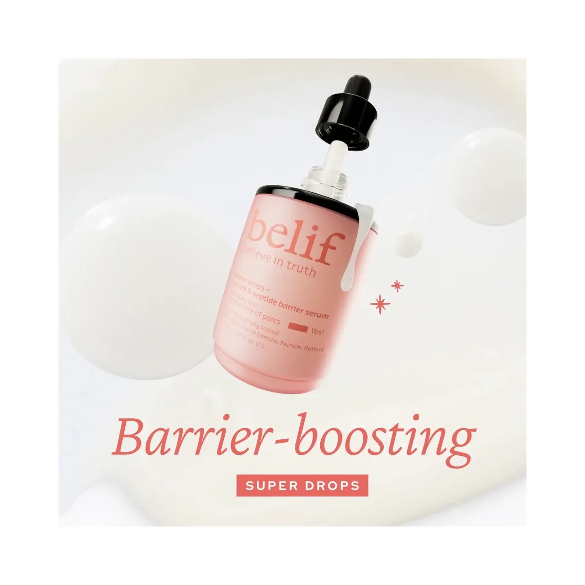 belif Super Drops Retinol and Peptide Barrier Serum - HypeFly India View 2