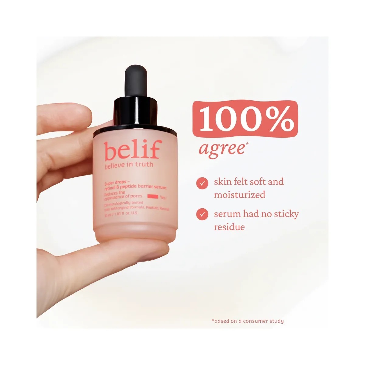 belif Super Drops Retinol and Peptide Barrier Serum - HypeFly India View 4