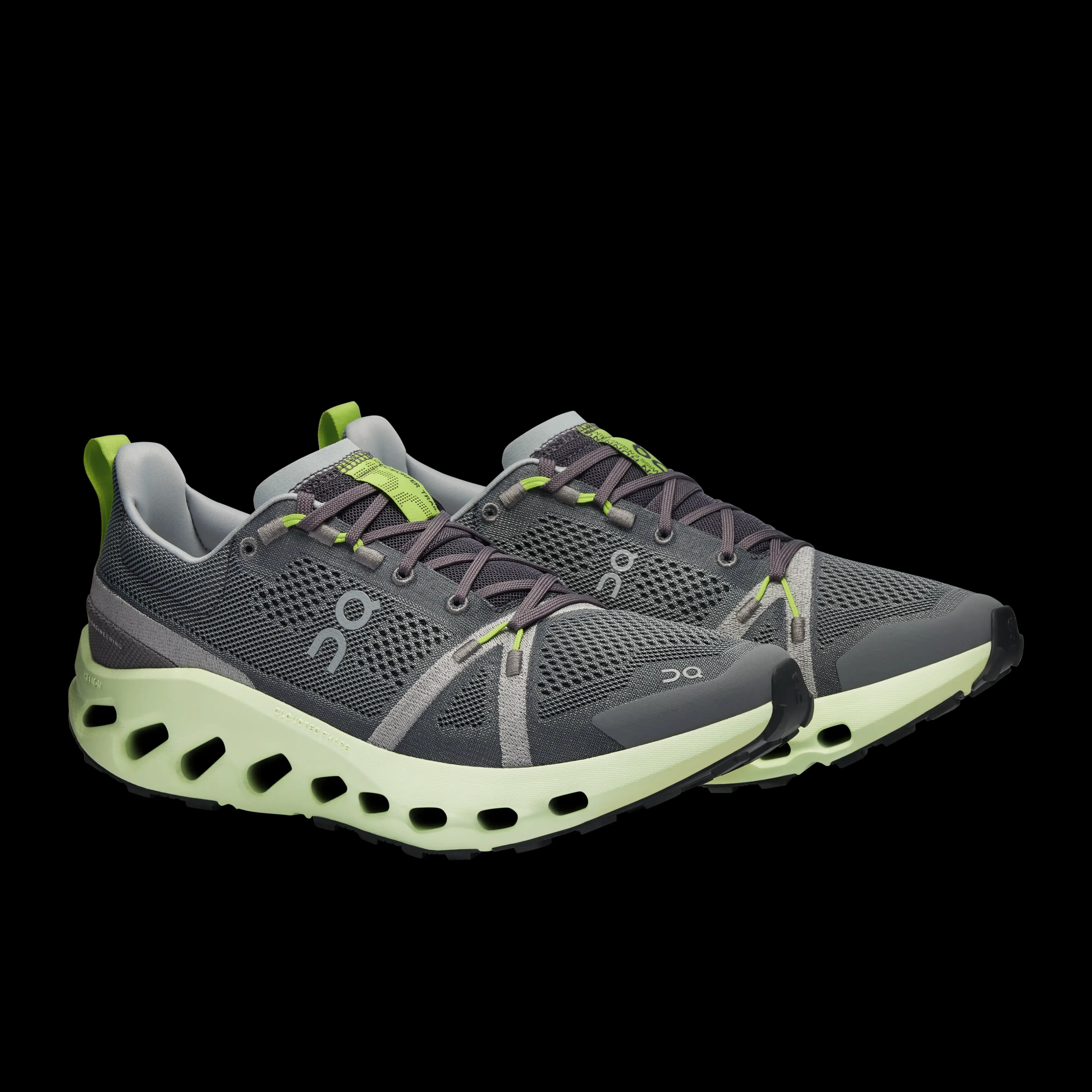 Cloudsurfer Trail 'Iron/Lima' On Running - HypeFly India View 2