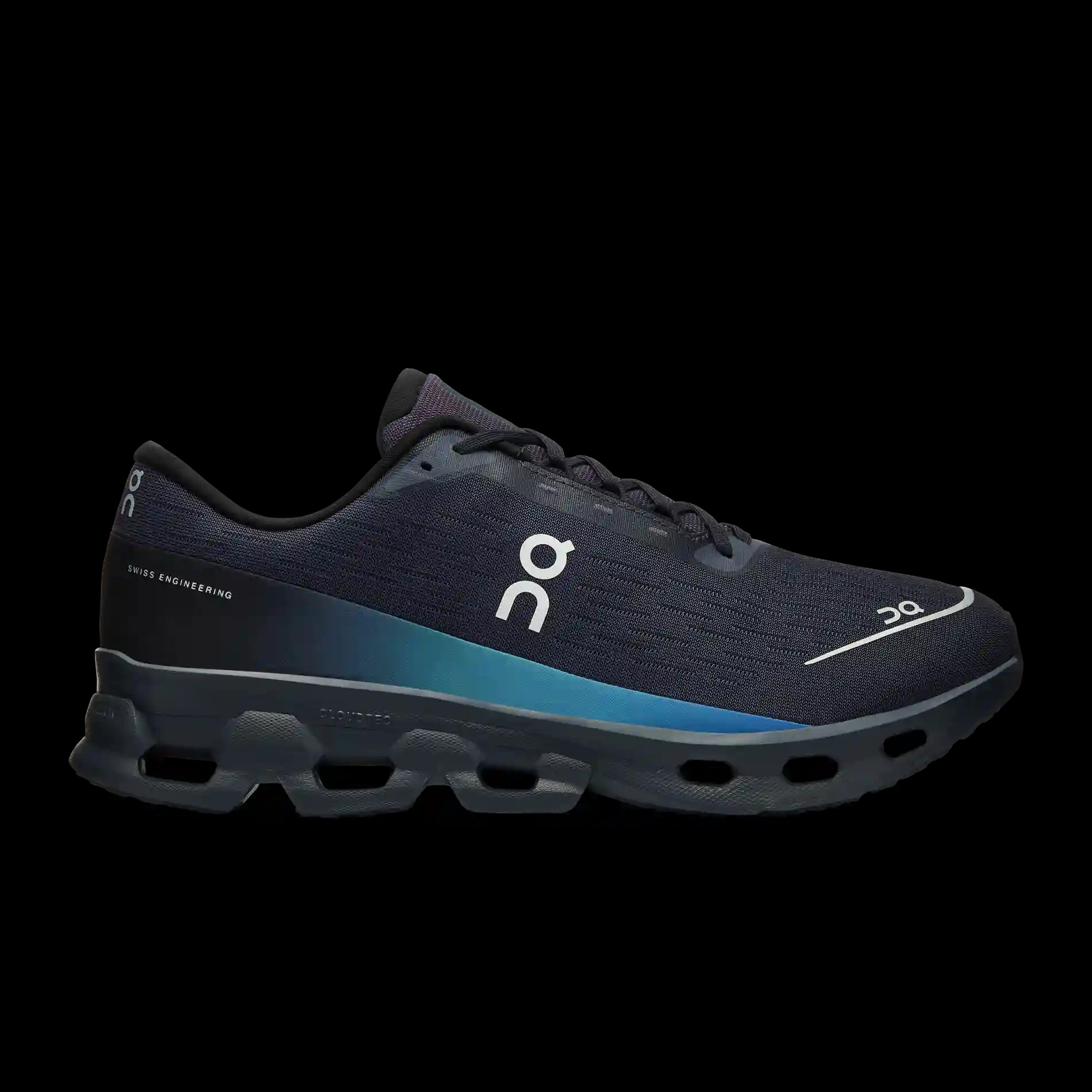 Cloudspark Black Blueberry On Running - HypeFly India View 1