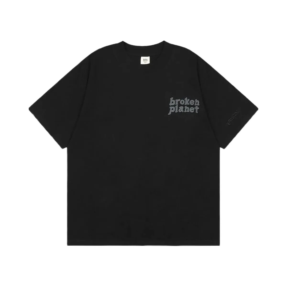 Broken Planet Basics T Shirtmidnight Black - HypeFly India View 1