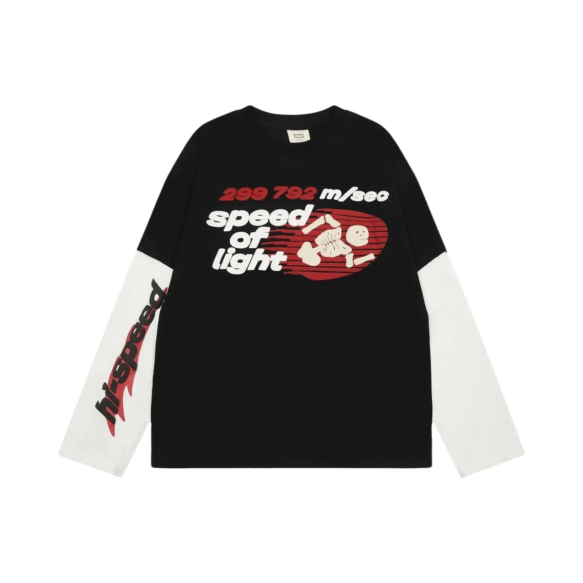 Broken Planet Camiseta Broken Planet Speed Of Light - HypeFly India View 1