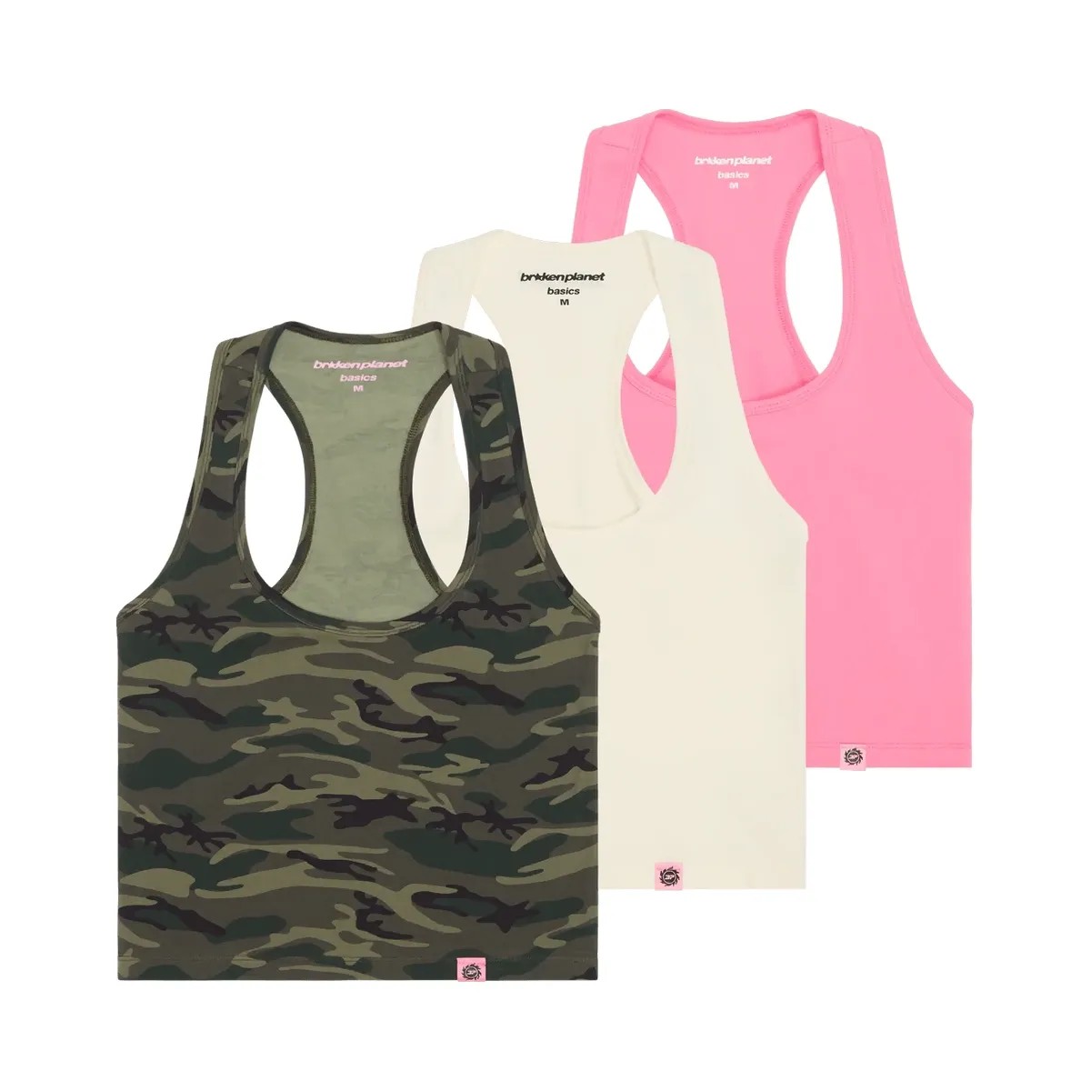 Broken Planet Womens Tank Top 3 Pack - HypeFly India View 1