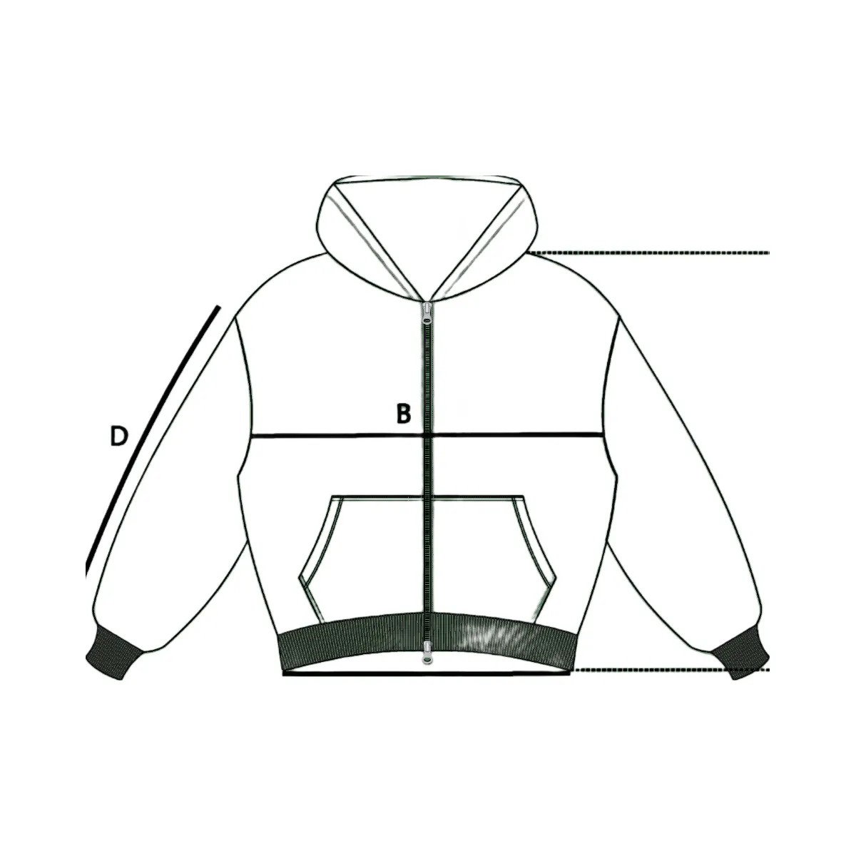 Broken Planet Zip Up Hoodie - HypeFly India View 5