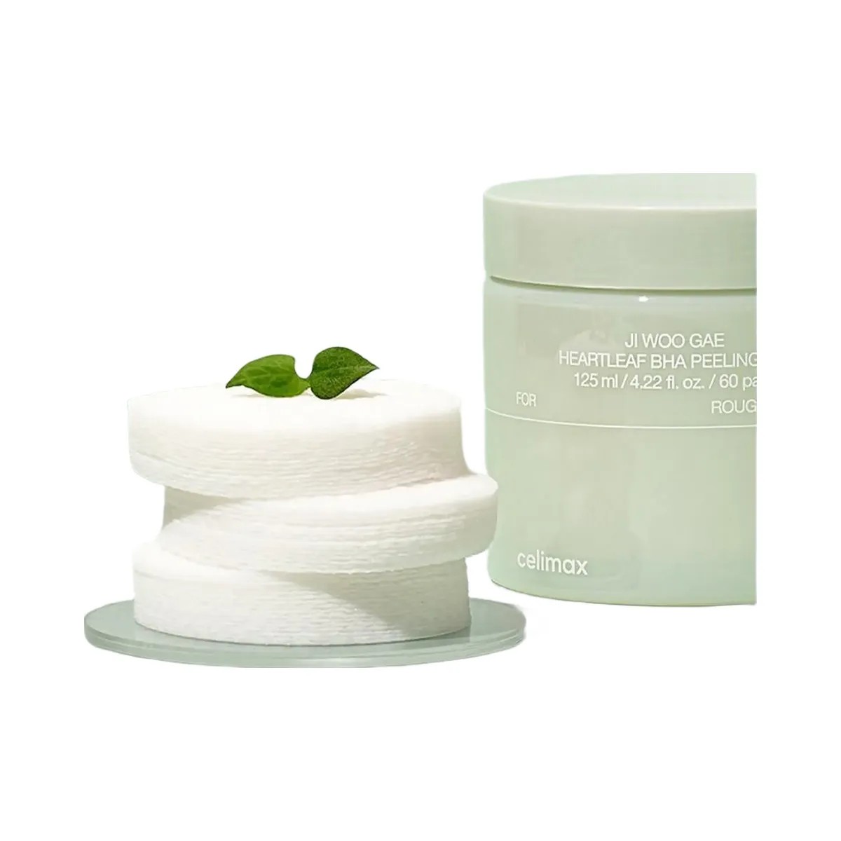 celimax Jiwoogae Heartleaf BHA Peeling & Exfoliating Pads - HypeFly India View 3