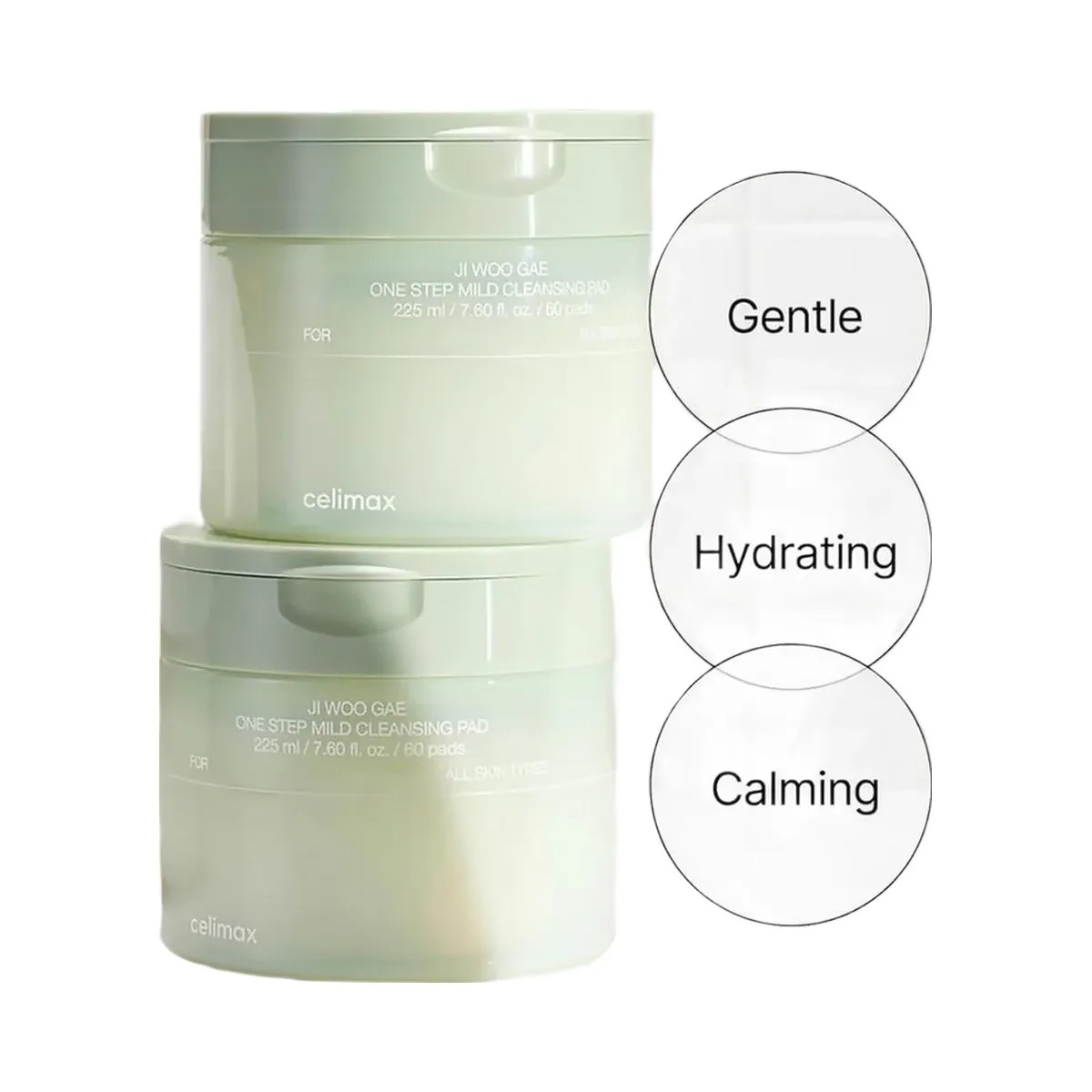 celimax Jiwoogae One Step Mild Cleansing Pad - HypeFly India View 2