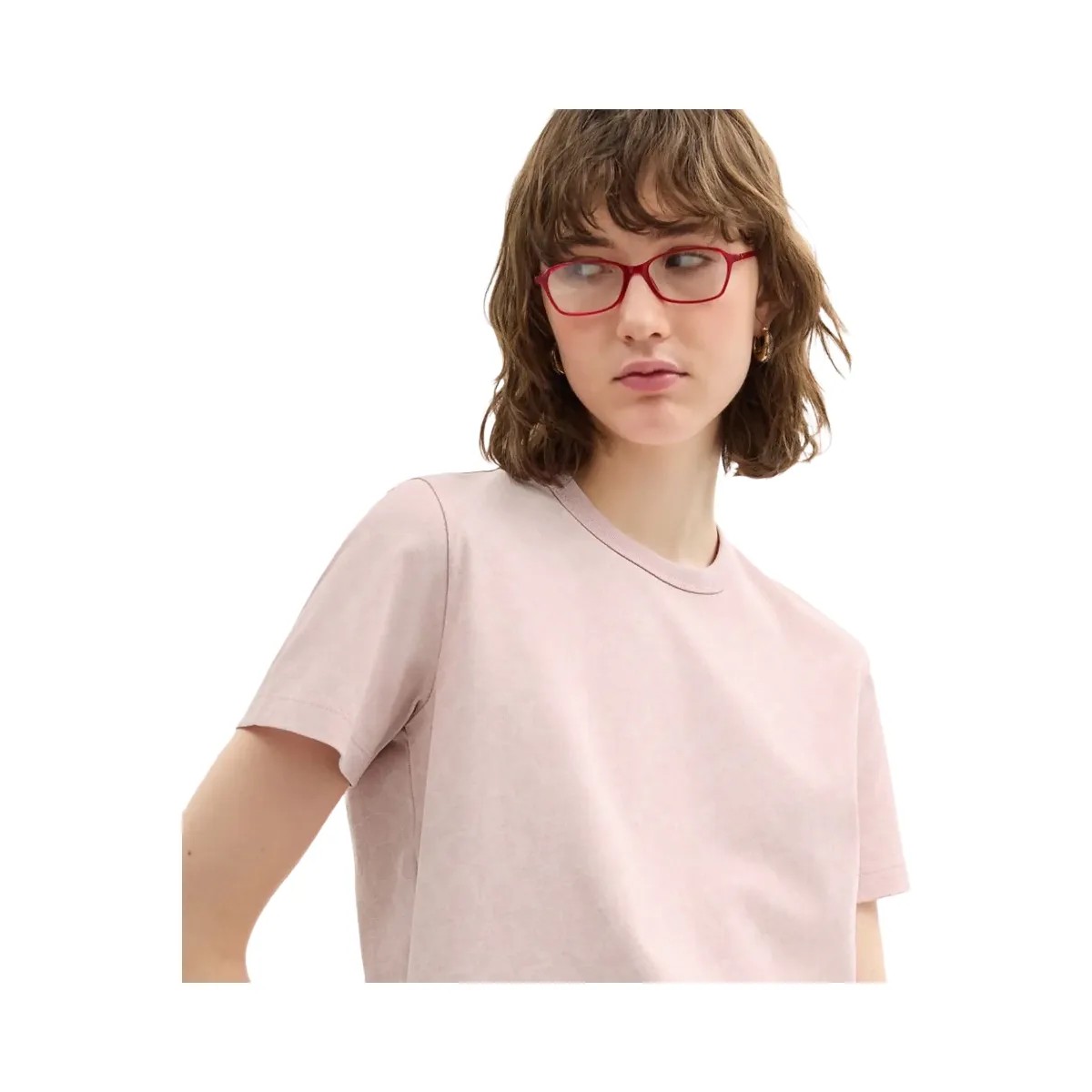 Coach All Over Signature T Shirt In Organic Cotton Pink Multi - HypeFly India View 4
