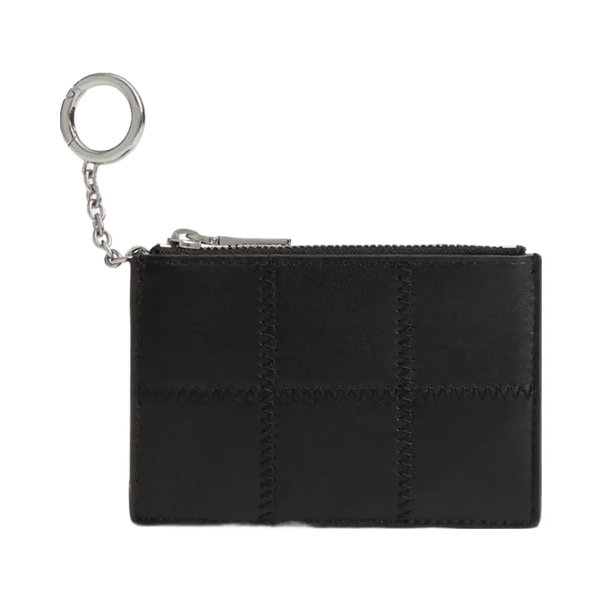 Coach Alter/Ego Zip Card Case With Key Ring in Black - HypeFly India View 1