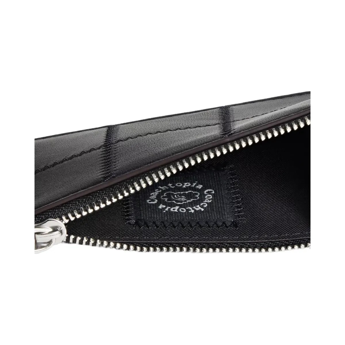 Coach Alter/Ego Zip Card Case With Key Ring in Black - HypeFly India View 5