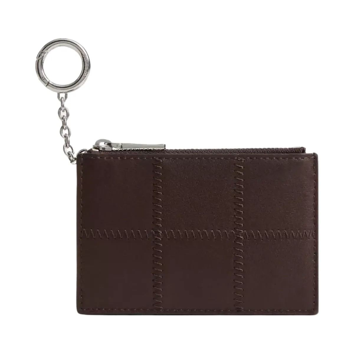 Coach Alter/Ego Zip Card Case With Key Ring in Maple 1 - HypeFly India View 1