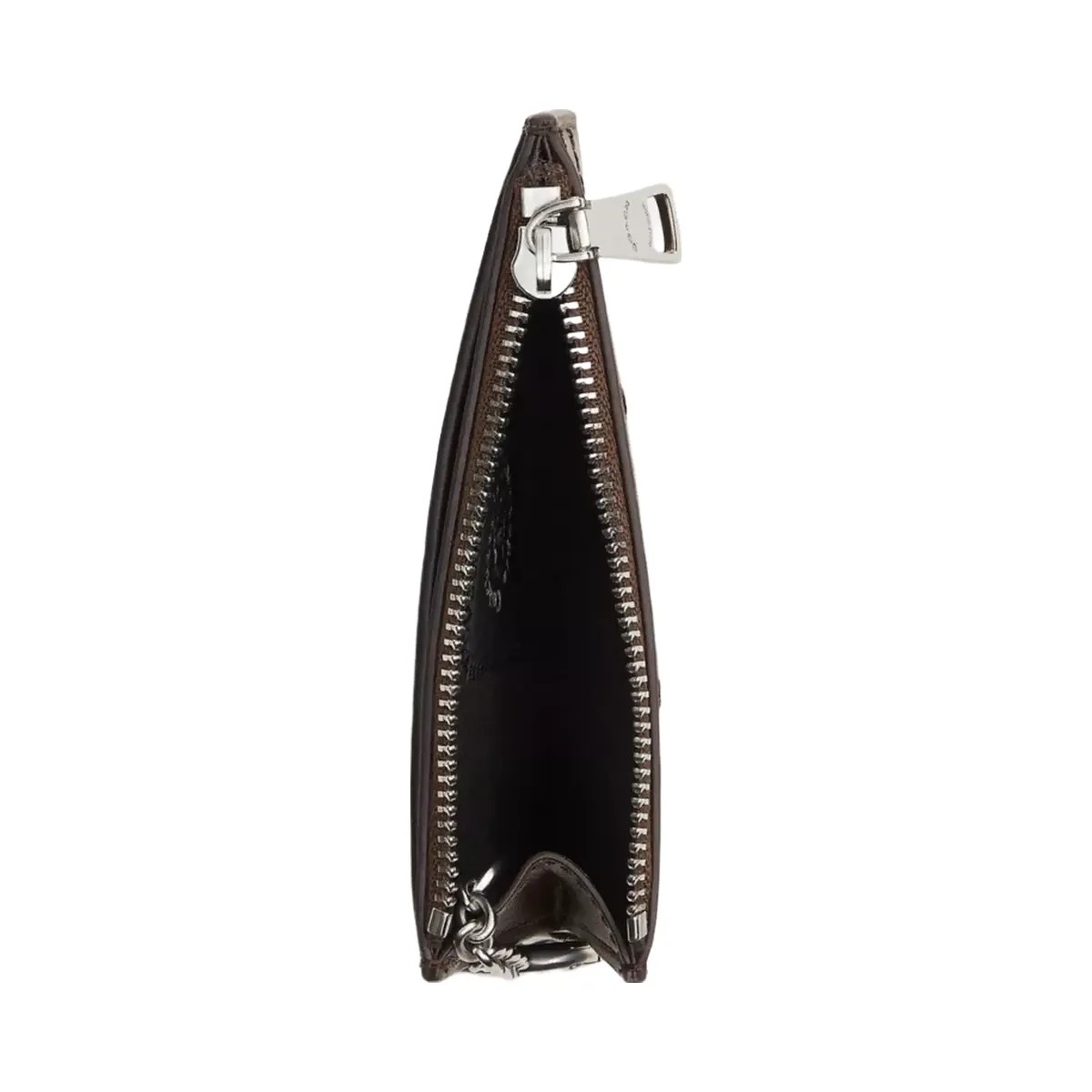 Coach Alter/Ego Zip Card Case With Key Ring in Maple 1 - HypeFly India View 3
