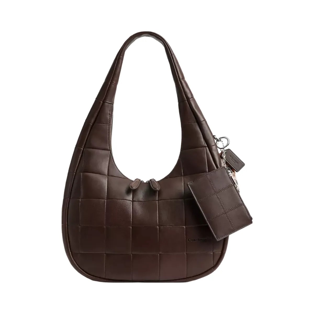 Coach Alter/Ego Zip Card Case With Key Ring in Maple 1 - HypeFly India View 4