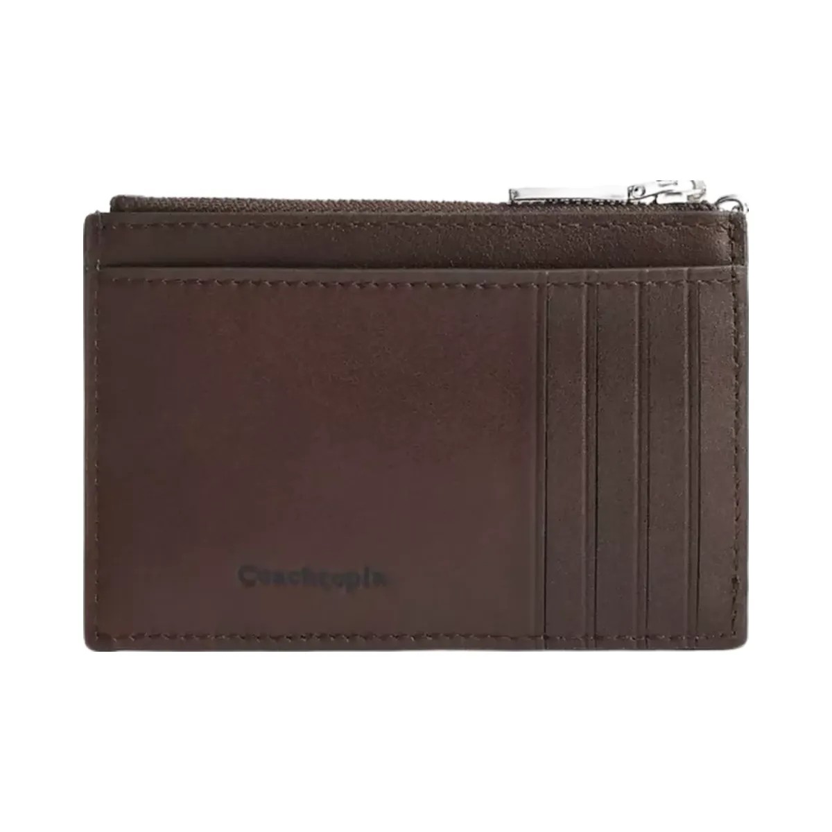 Coach Alter/Ego Zip Card Case With Key Ring in Neutral - HypeFly India View 2