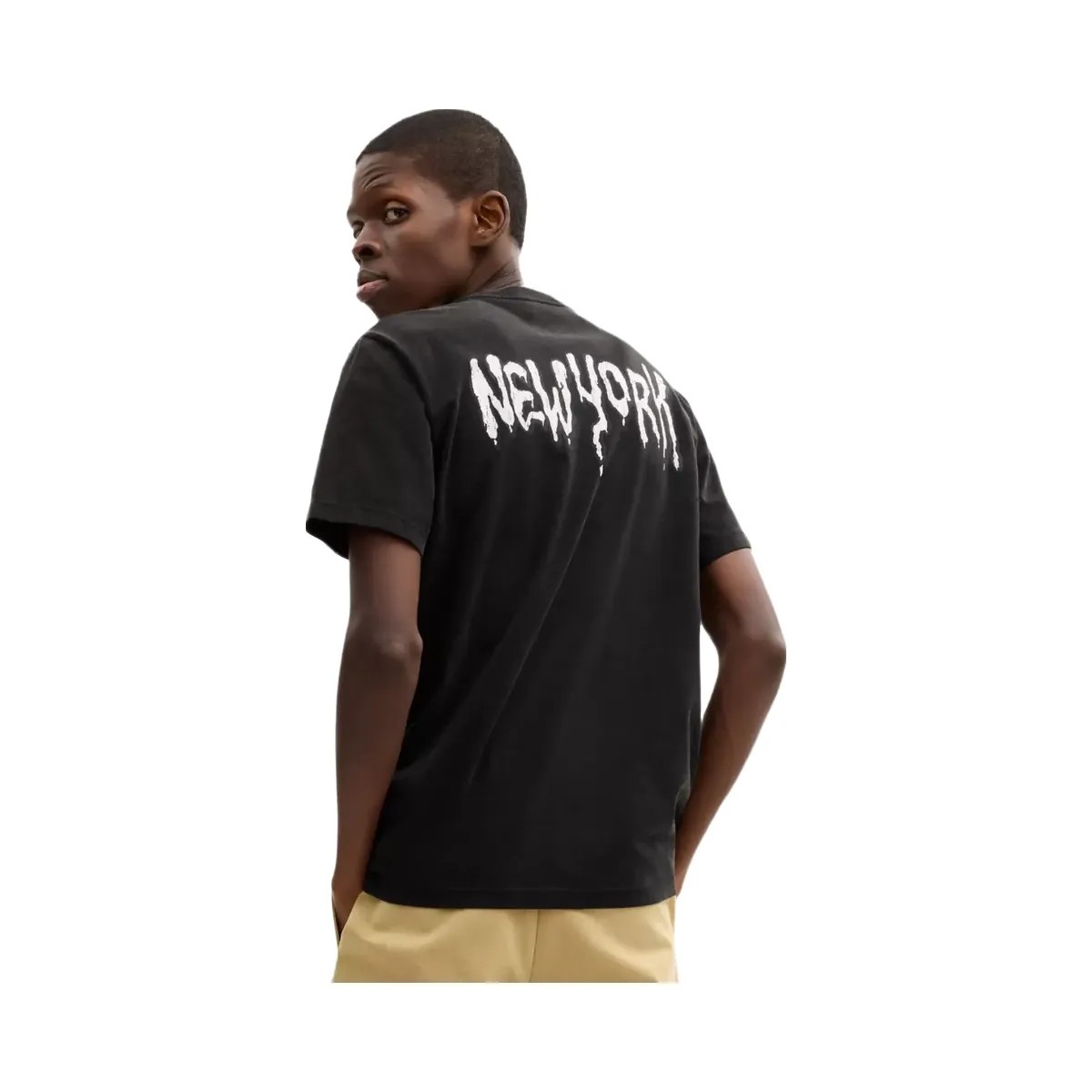Coach Apple Classic T-Shirt In Organic Cotton in Black - HypeFly India View 3