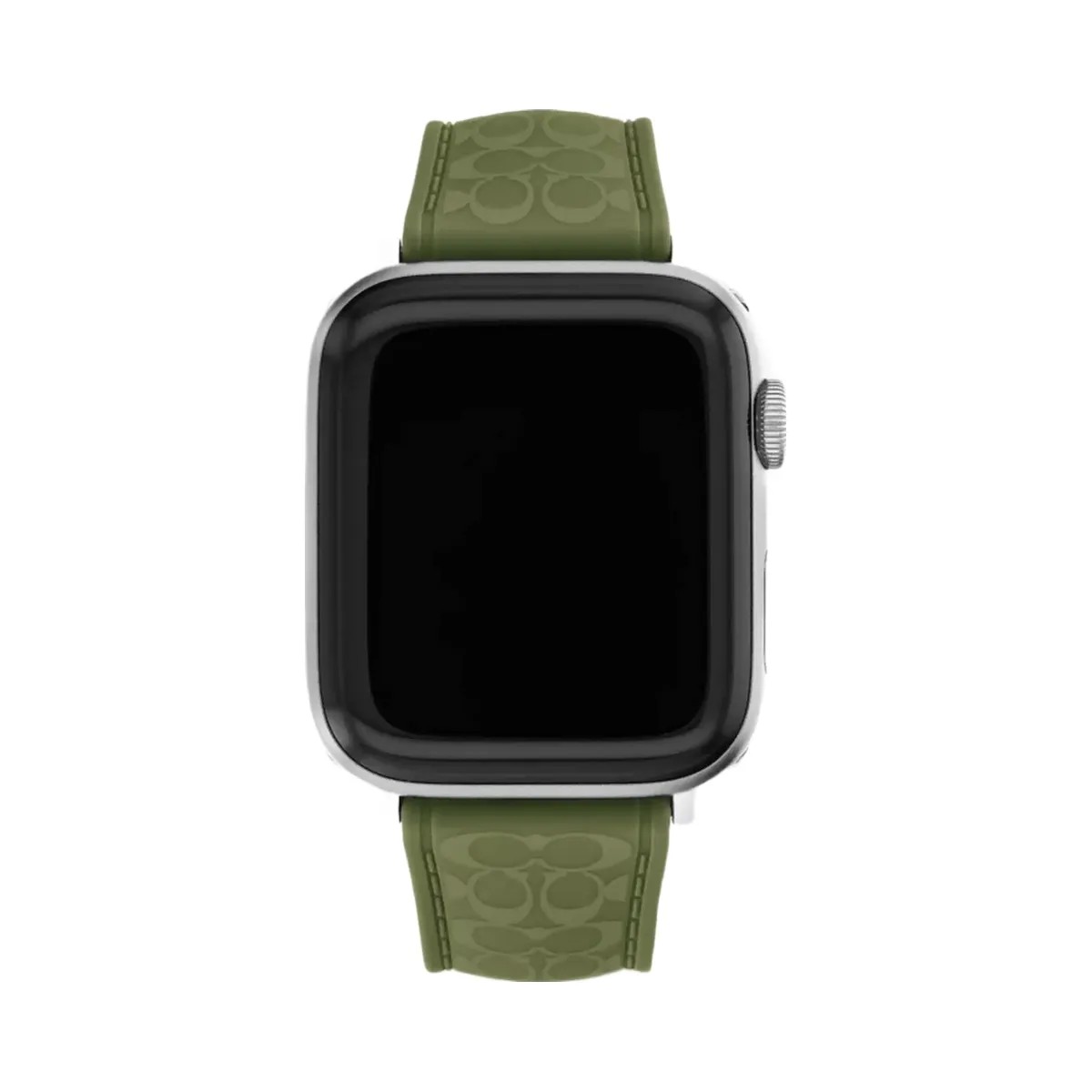 Coach Apple Watch® Strap Gift Set, 42 Mm, 44 Mm, 45 Mm And 46 Mm in Green Black - HypeFly India View 2