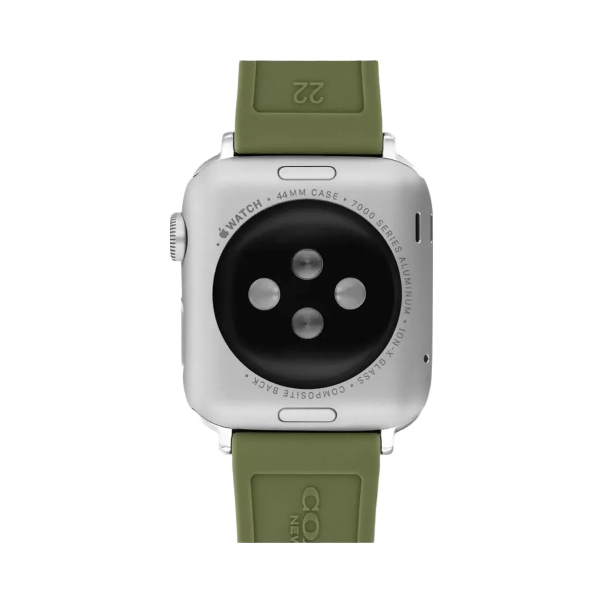 Coach Apple Watch® Strap Gift Set, 42 Mm, 44 Mm, 45 Mm And 46 Mm in Green Black - HypeFly India View 3