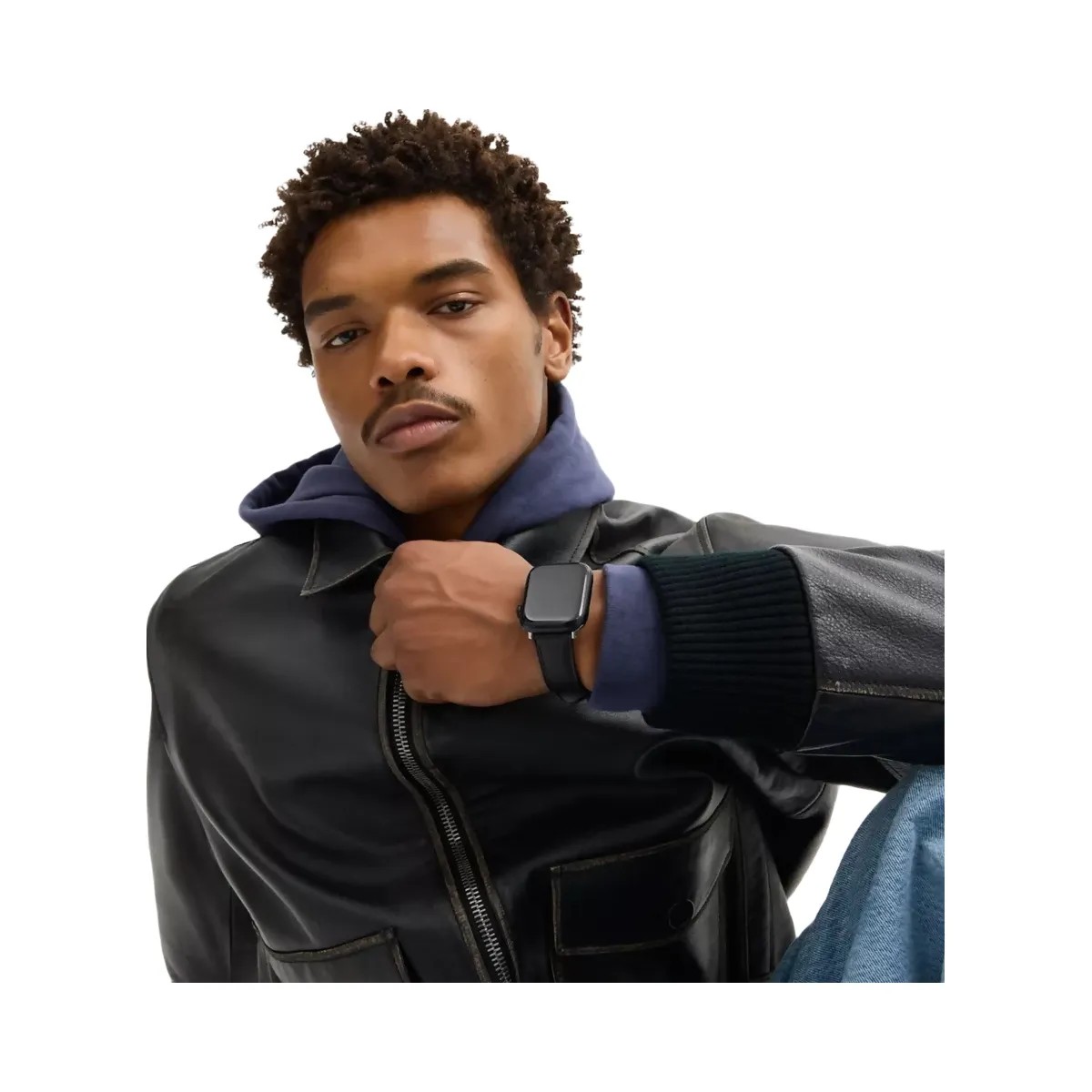 Coach Apple Watch® Strap Gift Set, 42 Mm, 44 Mm, 45 Mm And 46 Mm in Green Black - HypeFly India View 5