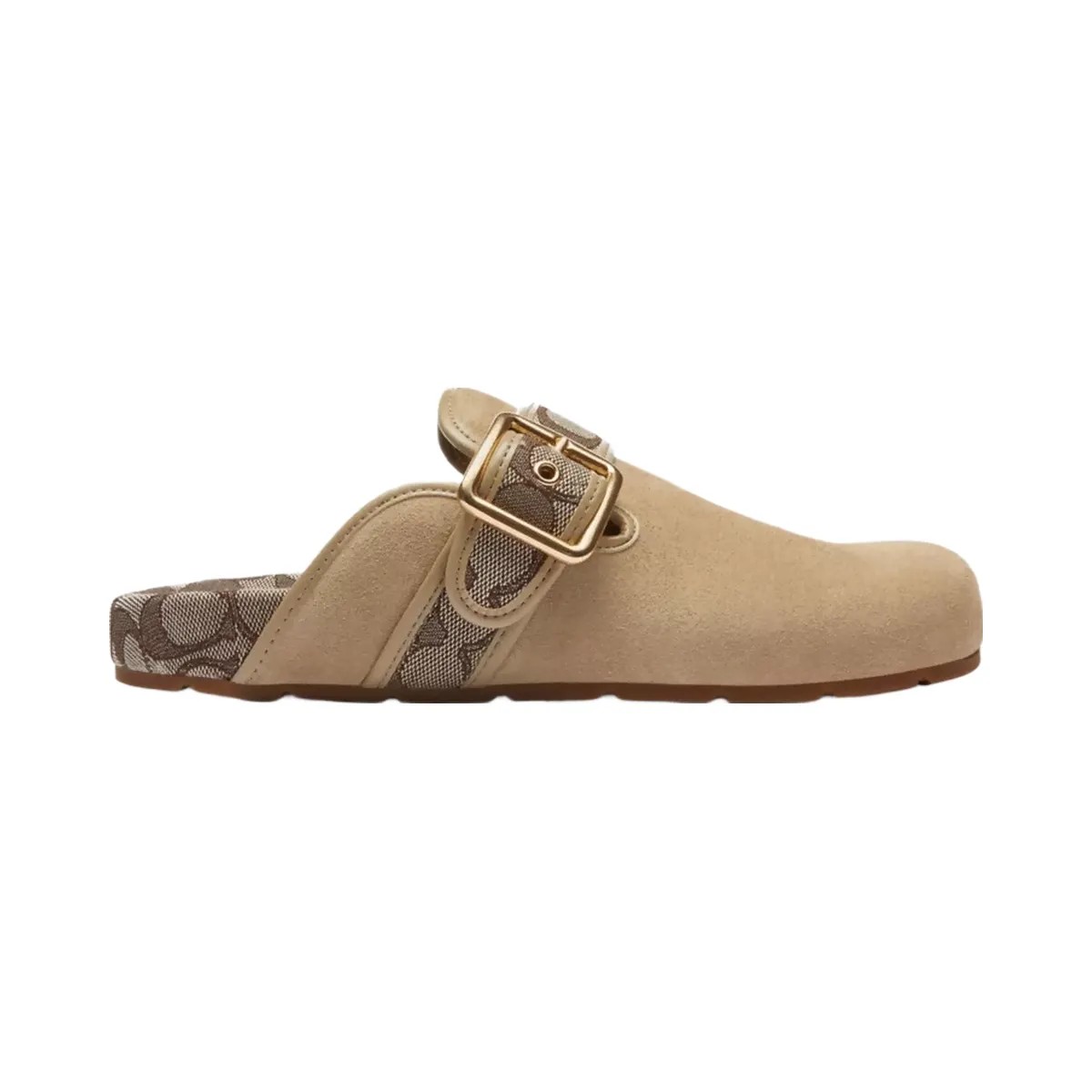 Coach Archival Buckle Clog in Oat - HypeFly India View 2