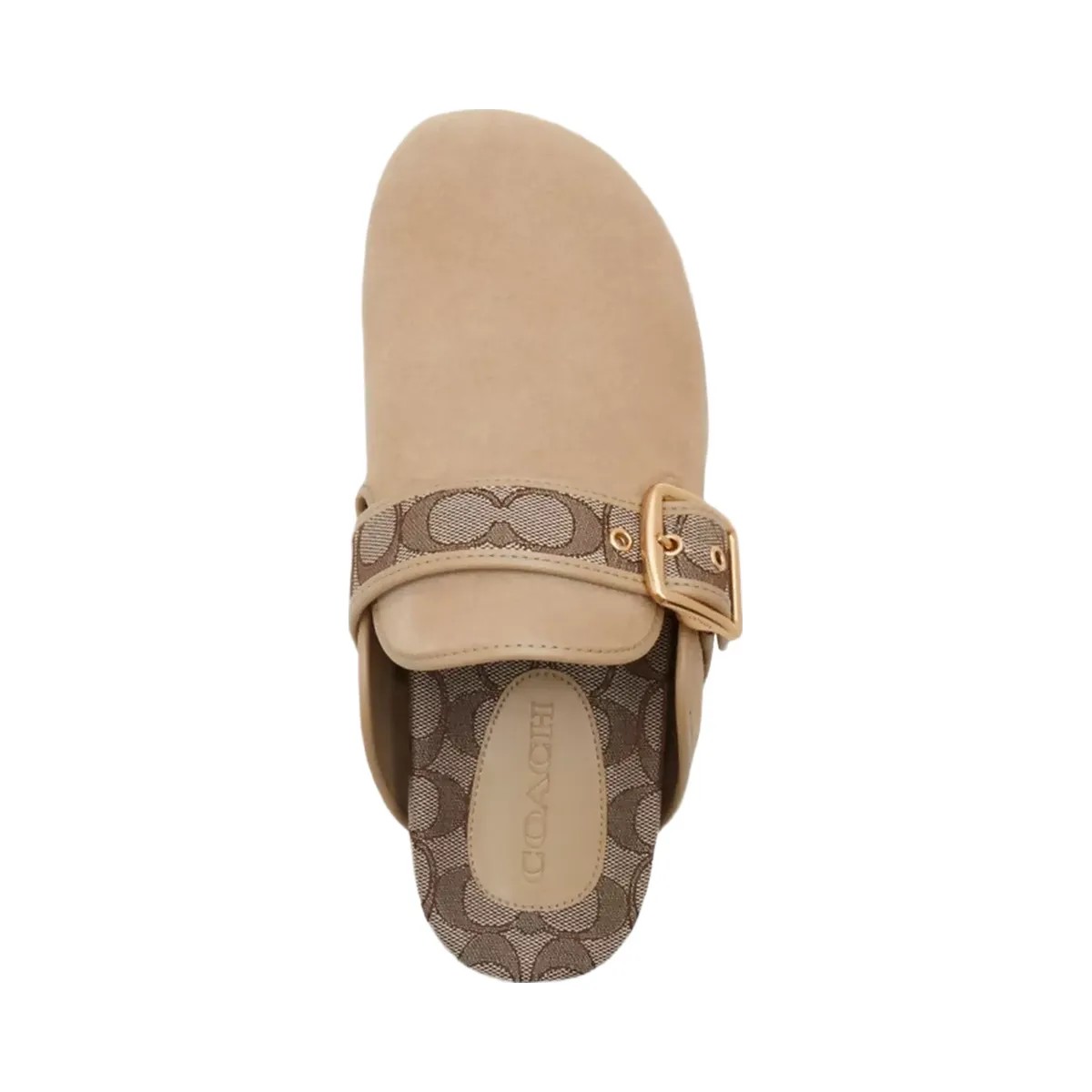 Coach Archival Buckle Clog in Oat - HypeFly India View 3