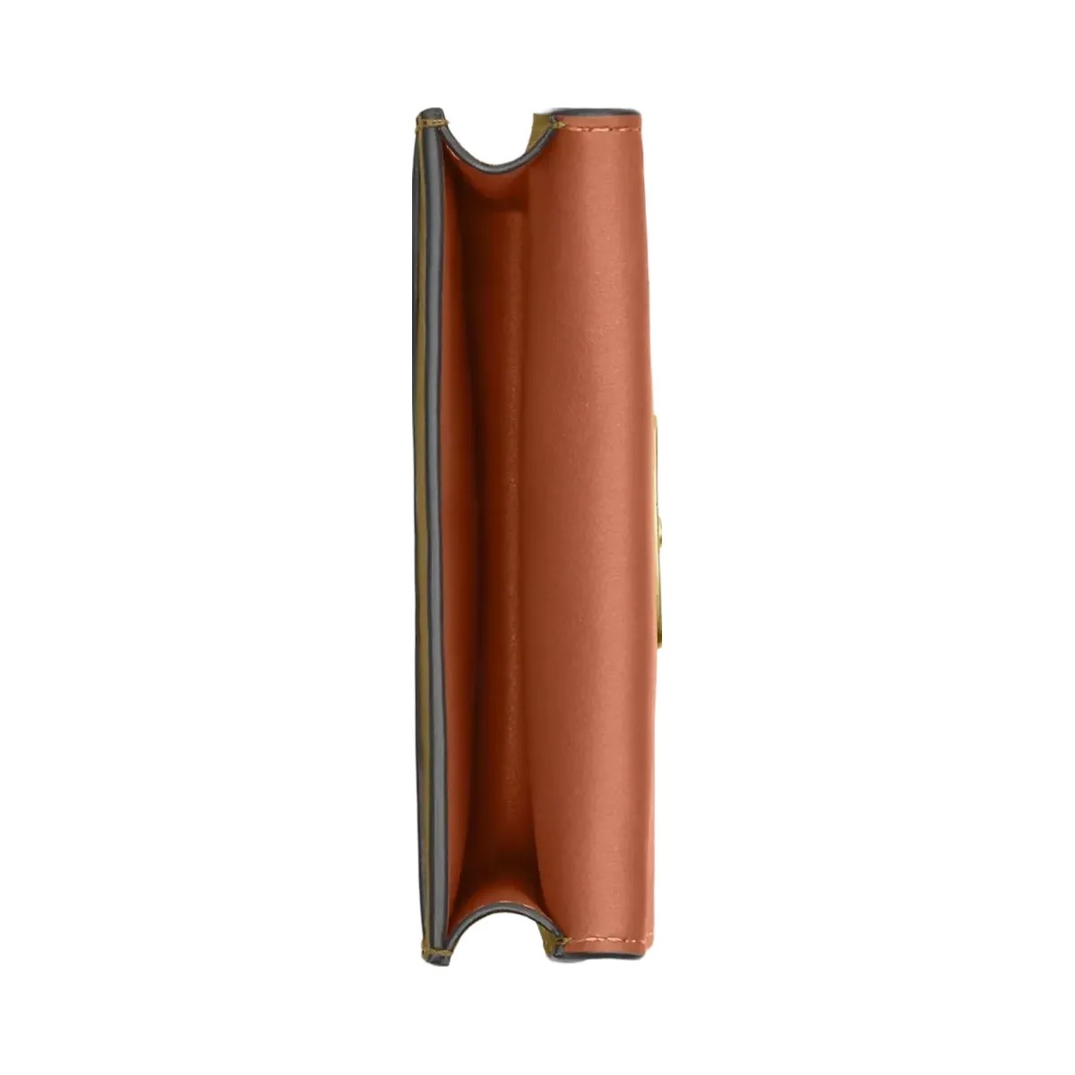 Coach Bandit Card Case in Brass Muted Olive - HypeFly India View 3