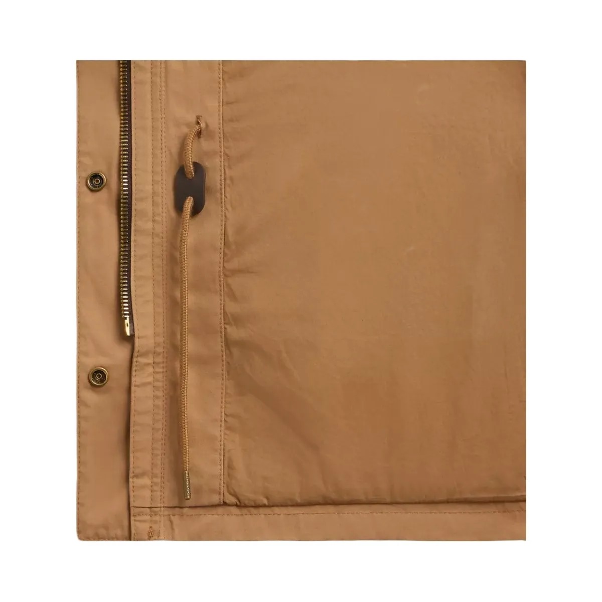 Coach Barn Jacket In Organic Cotton in Khaki - HypeFly India View 2