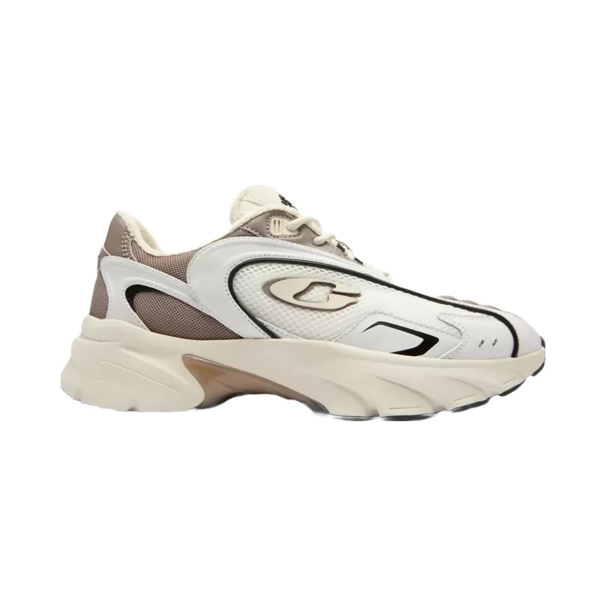 Coach Bolt Runner Sneaker in Light Grey Multi - HypeFly India View 2