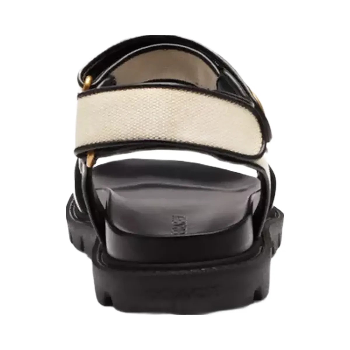 Coach Brynn Sandal in Chalk & Black - HypeFly India View 4