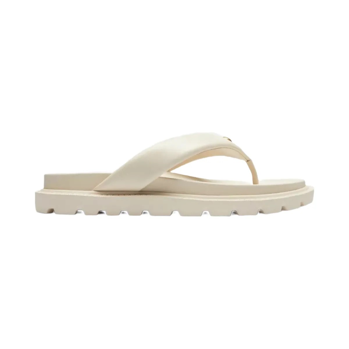 Coach Brynn Thong Sandal in Chalk - HypeFly India View 2