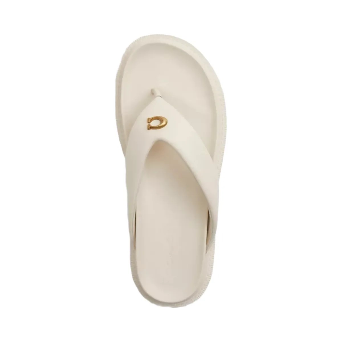 Coach Brynn Thong Sandal in Chalk - HypeFly India View 3